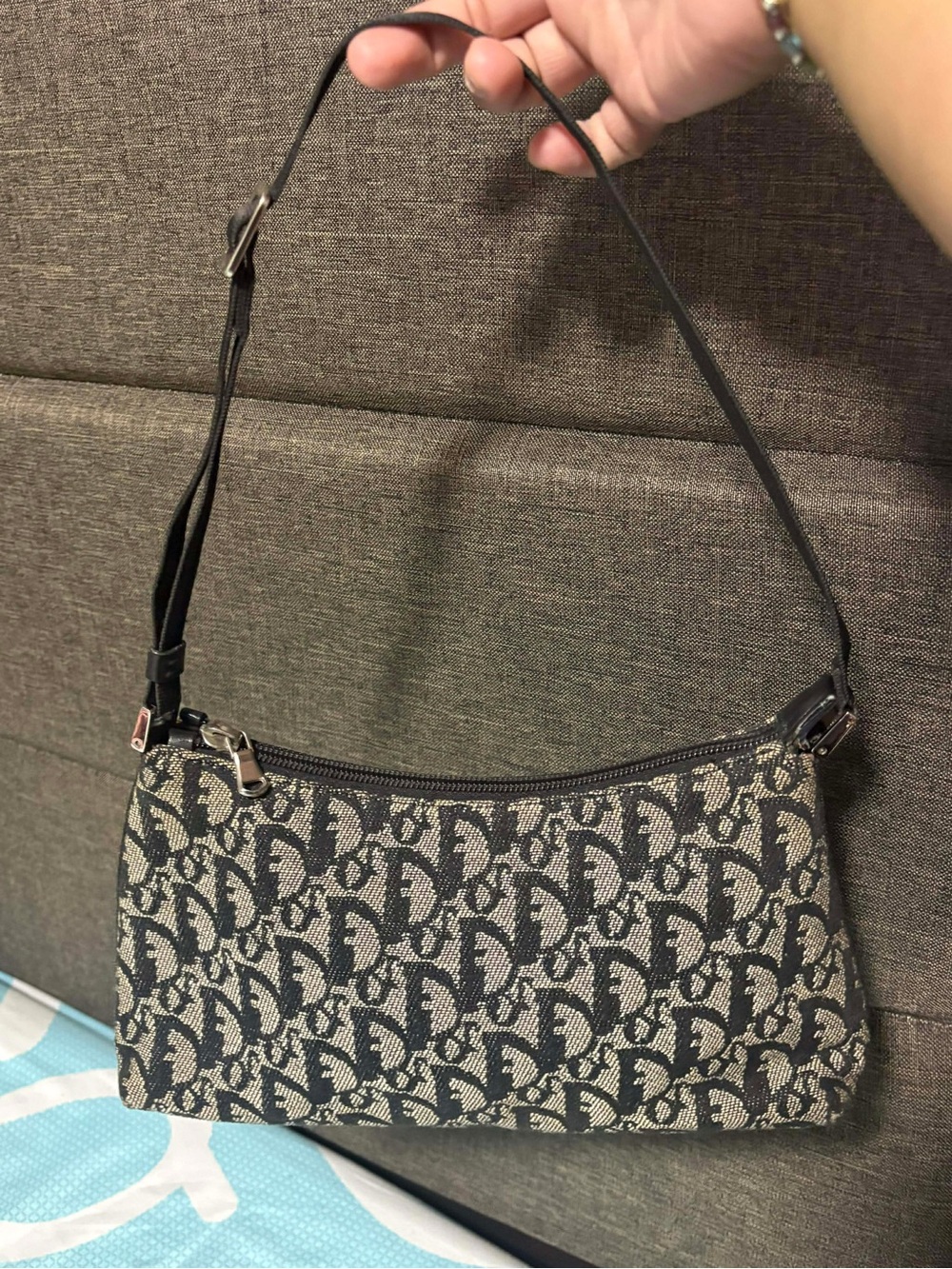 Christian Dior Vintage Trotter Pochette Bag